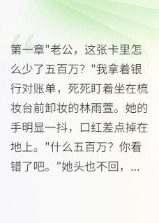 《妻子转五百万给初恋我秒离婚》小说章节目录免费试读 林雨萱苏晨小说全文