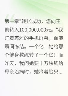 老婆给健身教练两亿，给我两块钱苏雅王凯目录 老婆给健身教练两亿，给我两块钱小说阅读